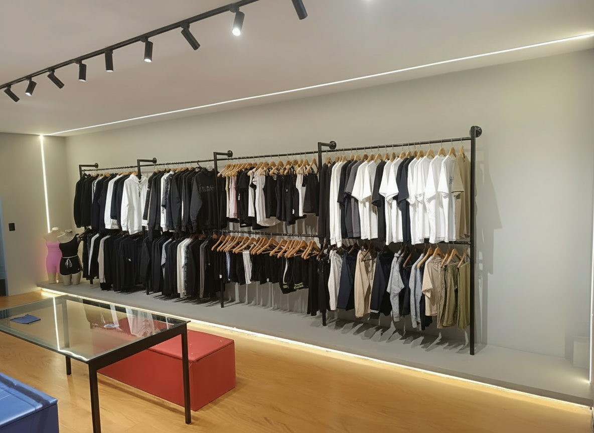 Showroom e coleção desenvolvida pela RSPB Confecções